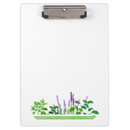 Herbs and Lavender Clip Board