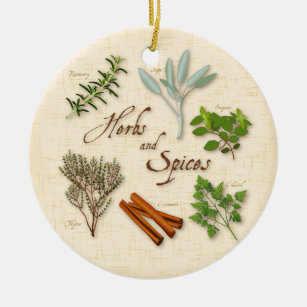 Herbs and Spices Ornament