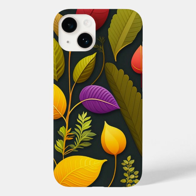 Herbs Design iPhone Case (Back)