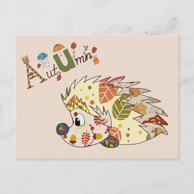 Herbstigel Postcard (Front)