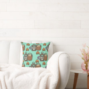 Herbstlicher Kürbiszauber Cushion