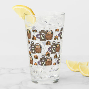 Herbstlicher Kürbiszauber Glass