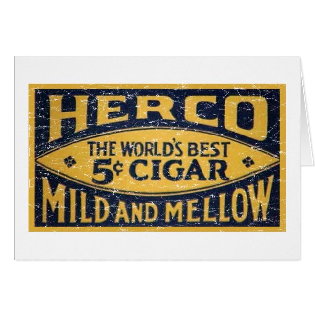 Herco Cigar-1905 - distressed (Front Horizontal)