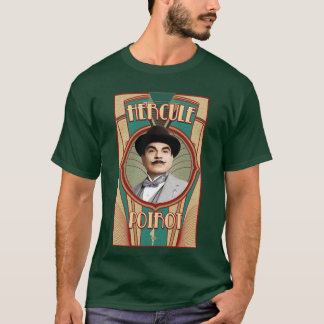 Hercule Poirot Design friends T-Shirt