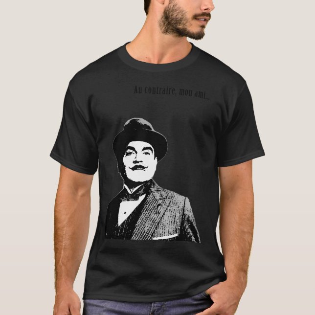 Hercule Poirot T-Shirt (Front)