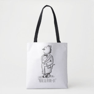 Hercule Purr-ot Cat Detective! Tote Bag