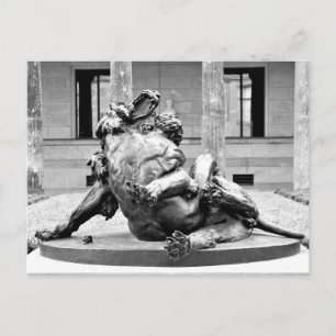 Hercules and Nemean Lion Postcard