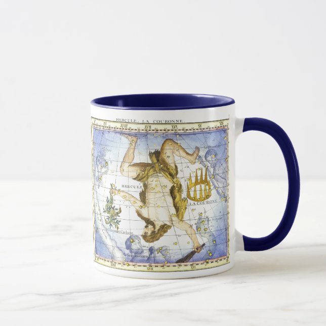 Hercules and The Crown by John Flamsteed  Mug (Right)