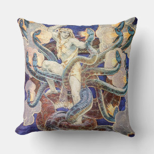 Hercules and the Hydra Cushion