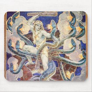 Hercules and the Hydra Mouse Pad