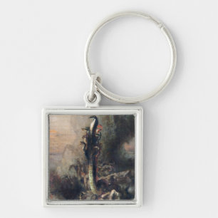 Hercules and the Lernaean Hydra Key Ring