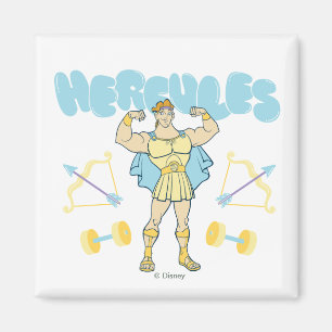 Hercules Arrows and Dumbbells Flex Magnet