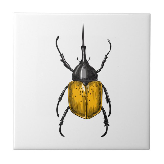 Hercules beetle tile (Front)