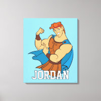 Hercules Bicep Flex Canvas Print