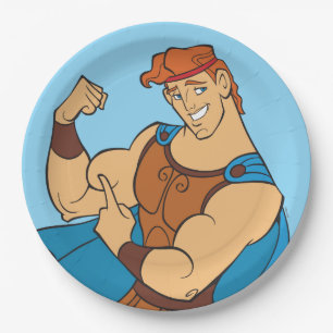 Hercules Bicep Flex Paper Plates