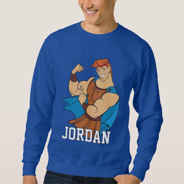 Hercules Bicep Flex Sweatshirt (Front)