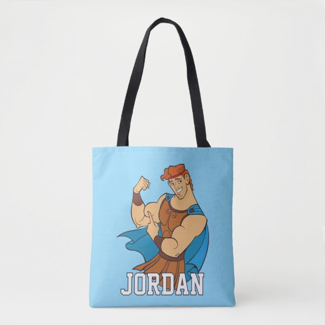 Hercules Bicep Flex Tote Bag (Front)