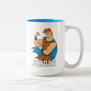 Hercules Bicep Flex Two-Tone Coffee Mug