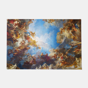 Hercules ceiling painting in Chateau de Versailles Doormat