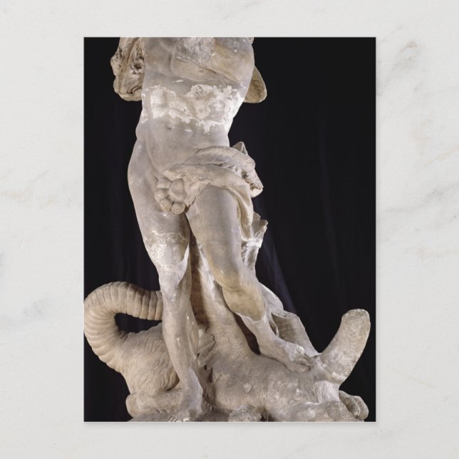 Hercules Fighting the Lernaean Hydra Postcard (Front)