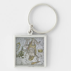 Hercules, from 'A Celestial Atlas', pub. in 1822 ( Key Ring