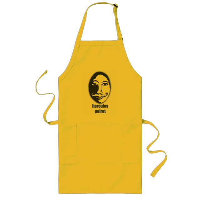 Hercules Poirot Long Apron (Front)