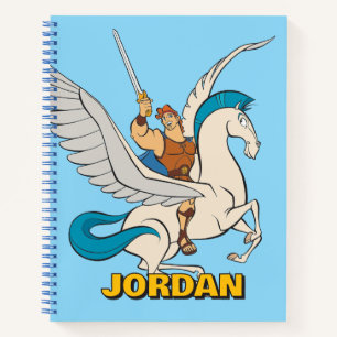 Hercules Riding Pegasus Notebook