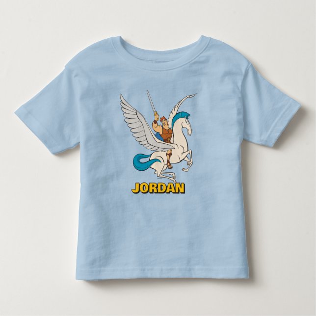 Hercules Riding Pegasus Toddler T-shirt (Front)