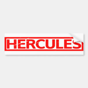 Hercules Stamp Bumper Sticker