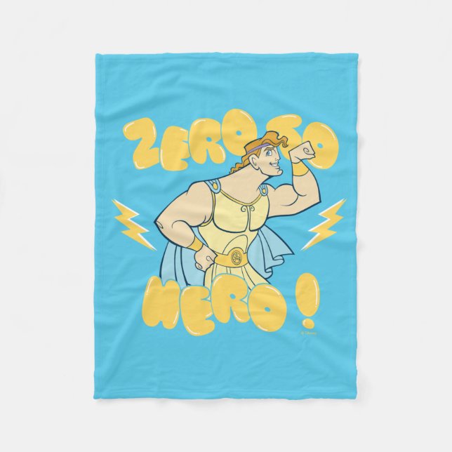 Hercules - Zero to Hero Fleece Blanket (Front)