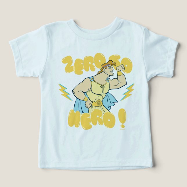 Hercules - Zero to Hero Toddler T-shirt (Design Front)
