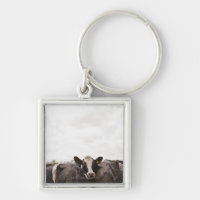 Herd of cattle and overcast sky 2