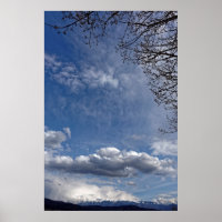 Herd of clouds over Fagaras Mountains Romania