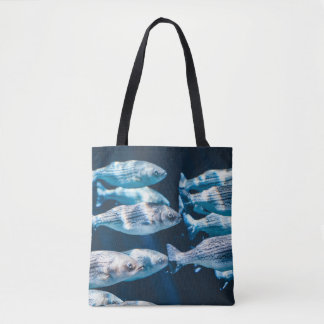 HERD OF FISH TOTE BAG