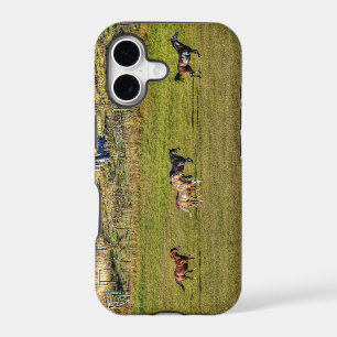 Herd of Horses Running on a BC Ranch
