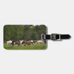 Herd of horses, Tennessee Luggage Tag