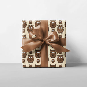 Herd of Wildebeests Wrapping Paper