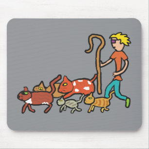 Herding Cats Mouse Pad