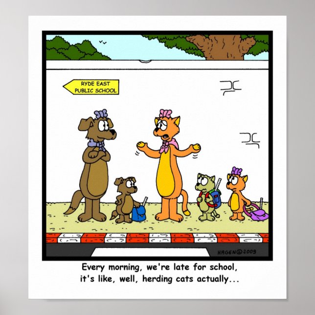 Herding Cats Poster (Front)