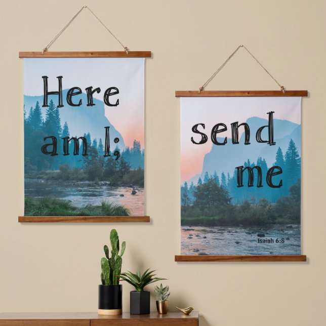 Here am I - Tapestry Duo (Asymmetrical)