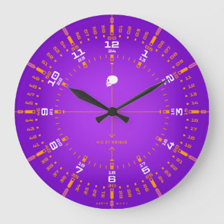 Here and Everywhere Large Clock