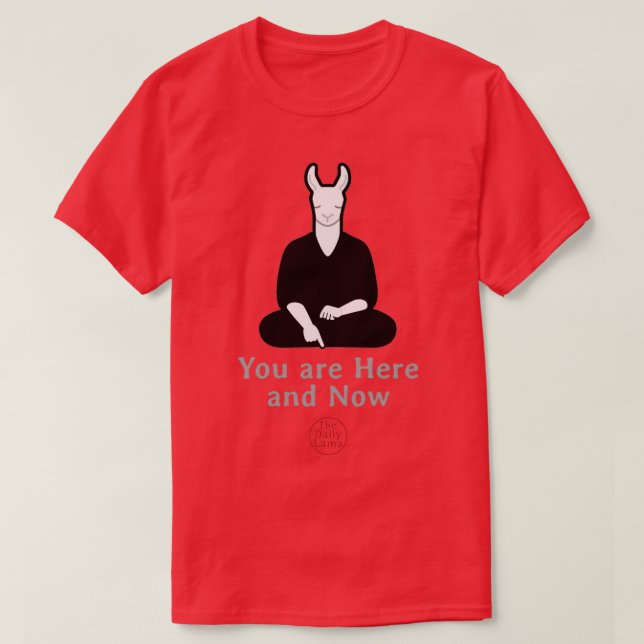 Here and Now T-Shirt (Design Front)