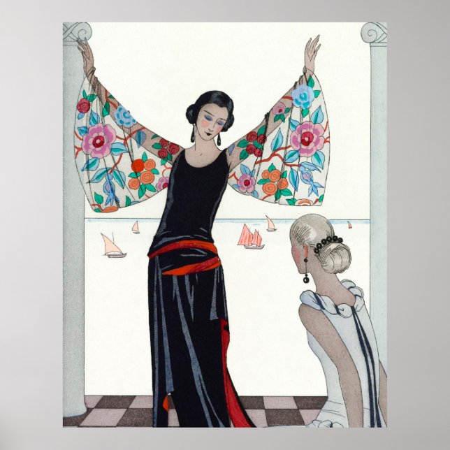 Here are my wings - George Barbier Poster (Front)