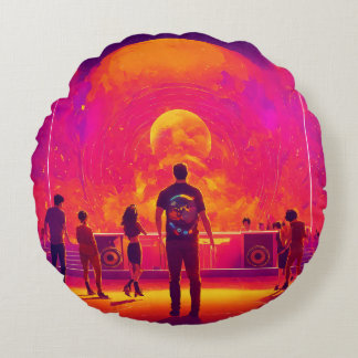 Here are some creative title ideas for a collectio round cushion