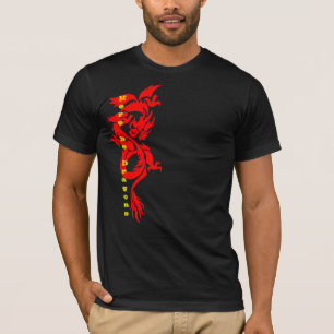 Here Be Dragons Shirt - Fierce Chinese Mythycal