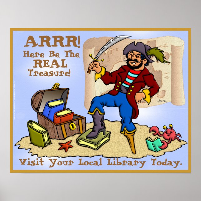 Here Be The REAL Treasure! Poster (Front)