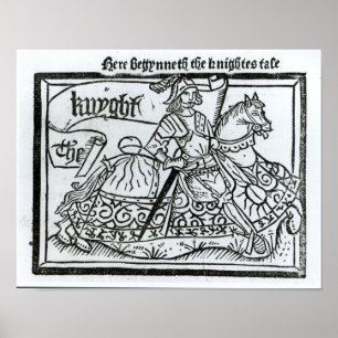 'Here Begynneth the Knightes Tale' Poster