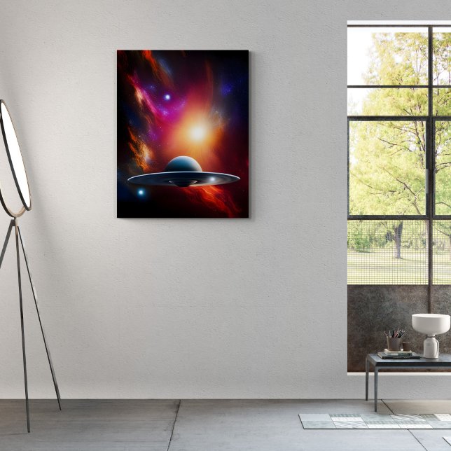 Here Come The Aliens Canvas Print (Creator Uploaded)
