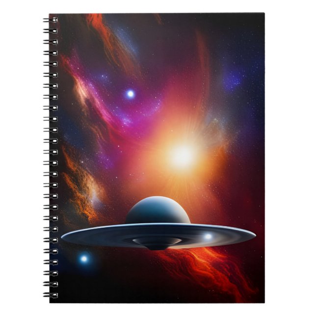 Here Come The Aliens Notebook (Front)