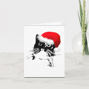 "Here Comes Frazzy Claus" Christmas Card